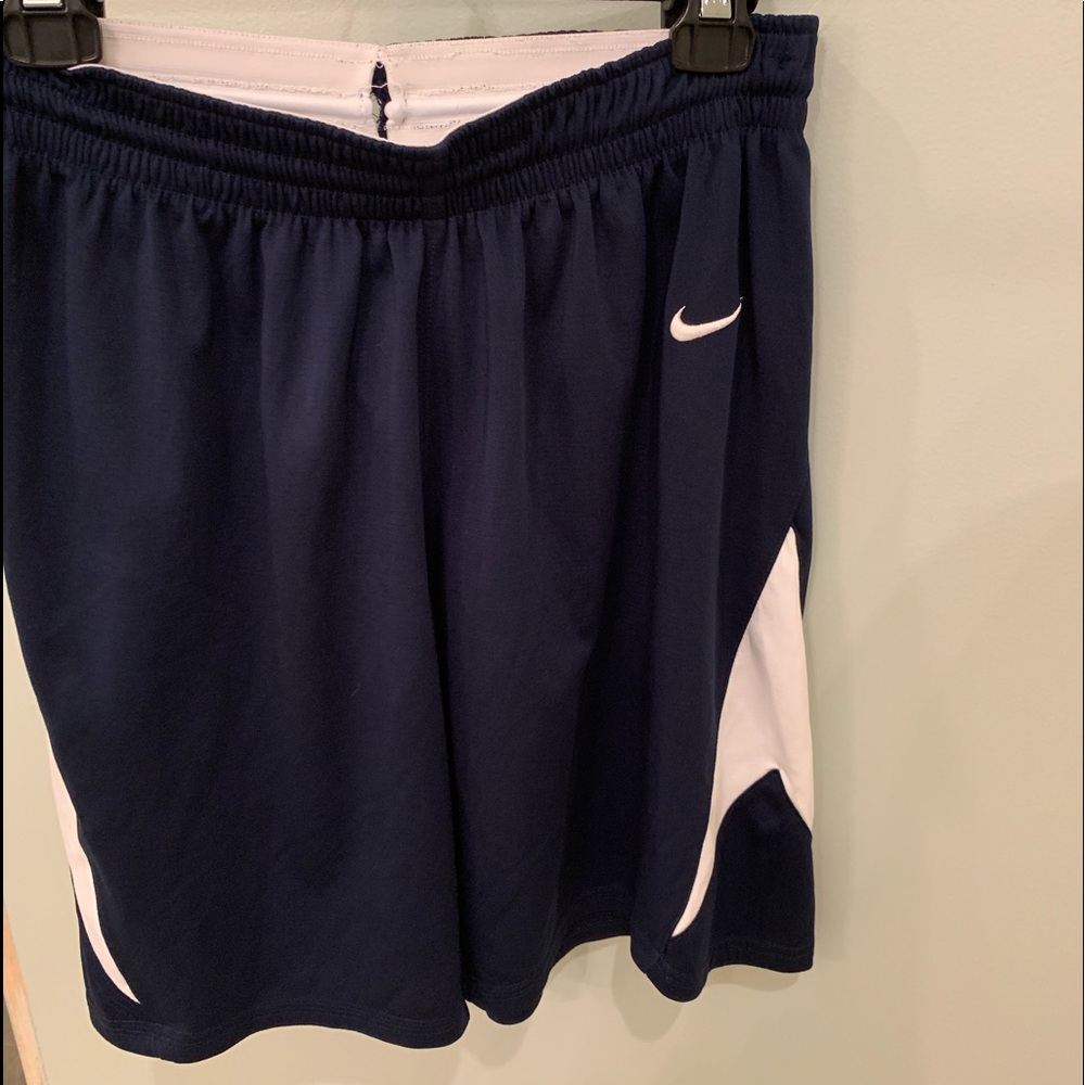navy black basketball shorts